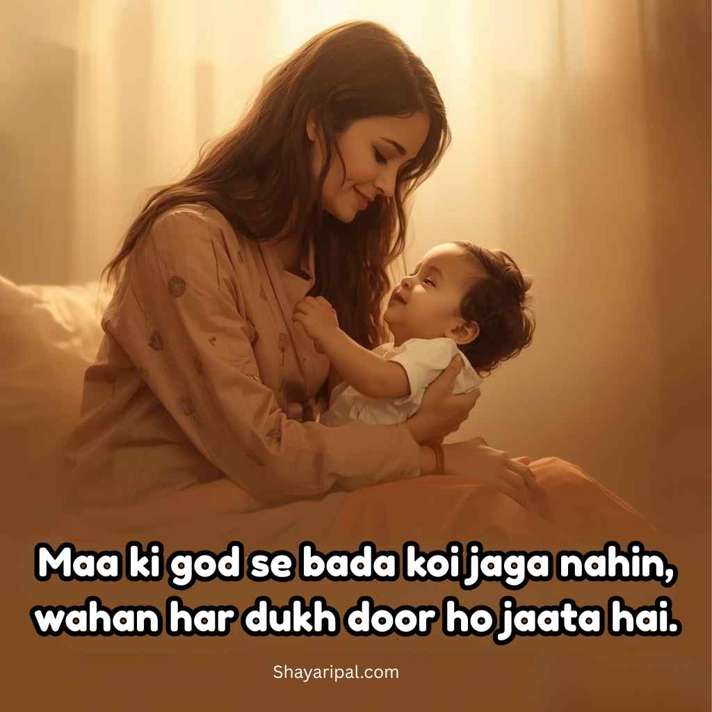 Maa Ke Liye Shayari In English 2 Lines - Best Lines for Mom