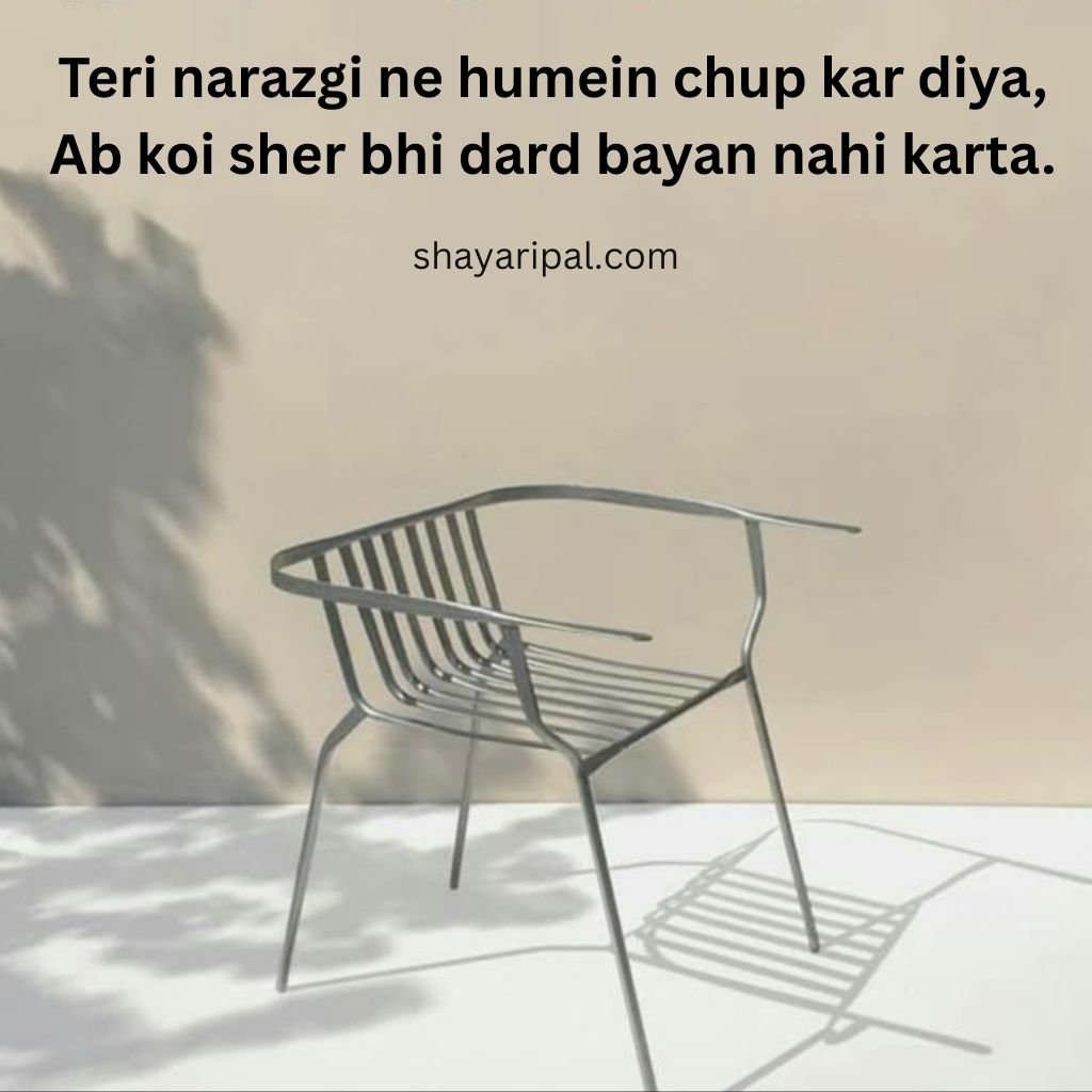 Narajgi Par Shayari in English