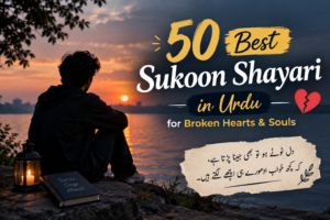 50 Best Sukoon Shayari in Urdu for Broken Hearts & Souls