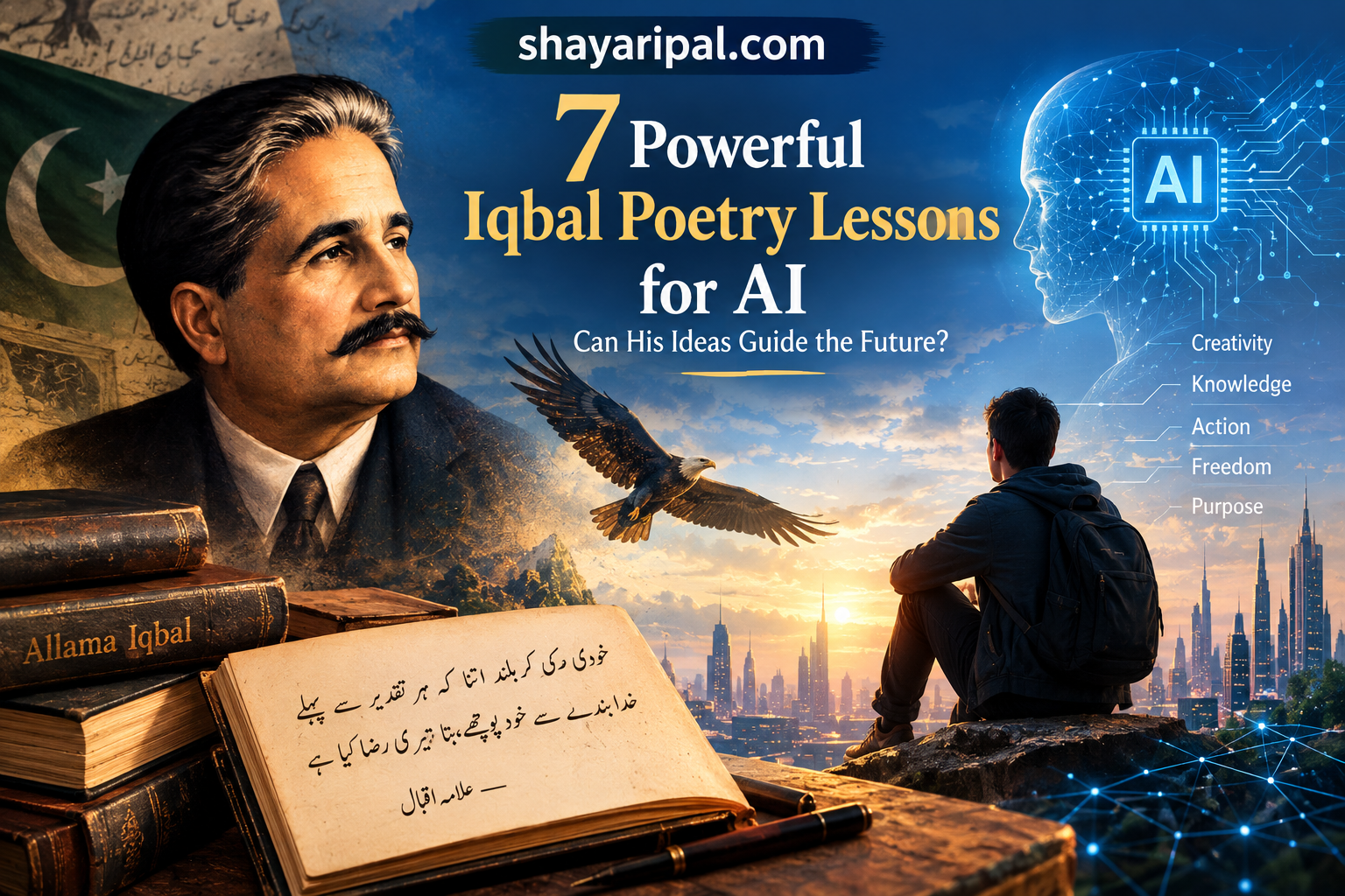 7 Powerful Iqbal Poetry Lessons for AI: Can His Ideas Guide the Future?