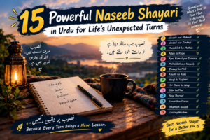 Naseeb Shayari in Urdu