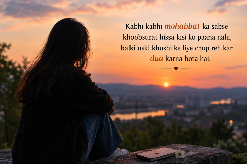 One-Sided Love Shayari 2026: 100+ Powerful & Heart-Touching Lines
