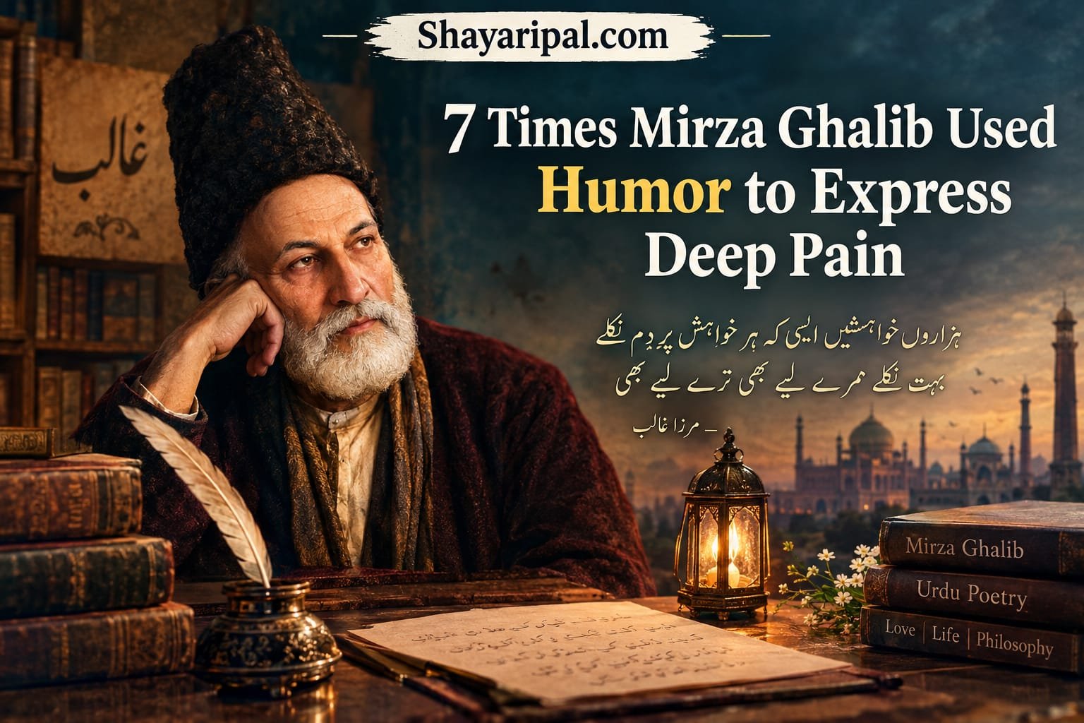 Mirza Ghalib Poetry: 7 Powerful Times Humor Hid Deep Pain