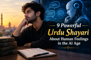 9 Powerful Urdu Shayari About Human Feelings in the AI Age